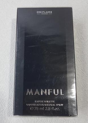 Manful oriflame (манфул орифлейм ) туалетная вода для мужчин. раритет. снятые с производсва.3 фото