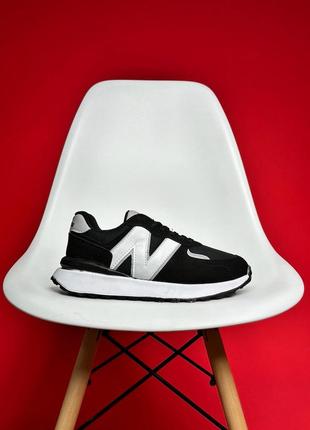 🔥мужские кроссовки 🥰🔥 new balance running black/white