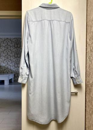 Платье рубашка из лиоцелла8 фото