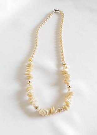 Буси жемчуг вінтажні намисто