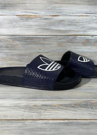 Adidas adilette trefoil оригинальные шлепанцы