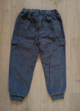 Детские удобные брюки с подкладкой/ штаны с карманами4 фото