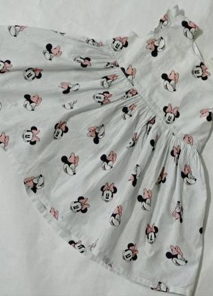 Платье фирма h&m на 9-12 мес на 80 см большемерит