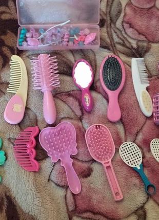 Игрушки для девочки, расчёски, зеркала