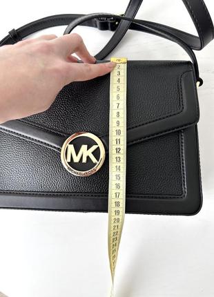 Женская брендовая сумочка michael kors jessie black сумка кроссбоди crossbody оригинал кожа мишель корс майкл корс на подарок жене девушке10 фото