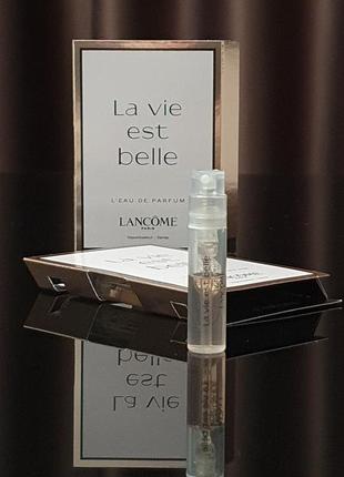 Оригинальный пробник 
lancome la vie est belle l'eau de parfum_1,2ml6 фото