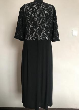 Праздничное черное платье5 фото