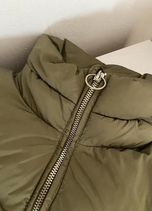 Осенняя куртка весенняя куртка пуфер бершка bershka2 фото