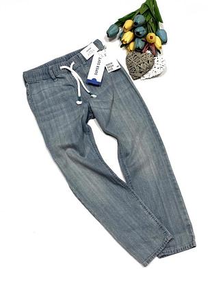 Джинсы jogger h&amp;m 7-8 лет