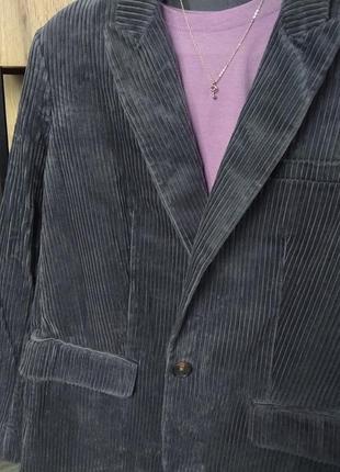 Вельветовий піджак оверсайз