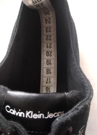 Кеди  текстильні  бренду calvin klein jeans  uk 4 eur 379 фото
