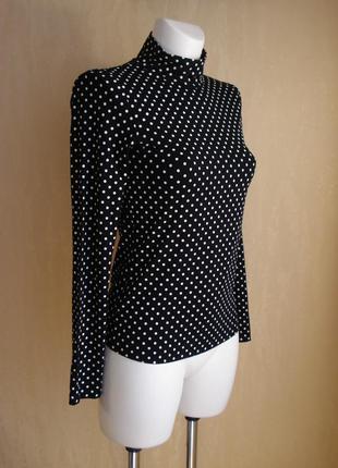 Marc cain, лонгслив в горохи, р.n2