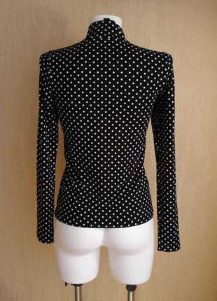 Marc cain, лонгслив в горохи, р.n2