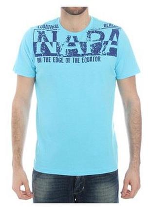 Футболка марки napapijri, оригинал, новая.