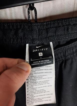 Оригинальные крутые мужские легкие красивые спортивные штаны nike dri-fit размер s5 фото