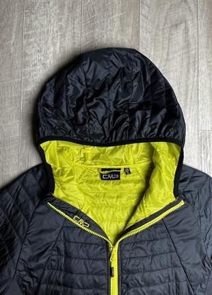 Треккинговая куртка cmp, размер м, оригинал, спортивная ветровка, чёрная, весенняя6 фото