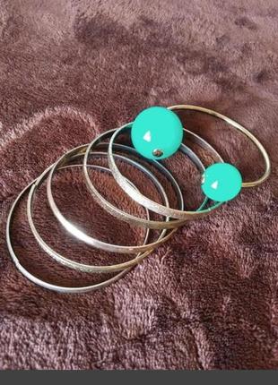 Браслет кольца набор