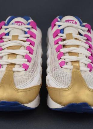 Nike air max 95 le gs peanut butter &amp; jelly кроссовки кожаные. индонезия. оригинал. 38 р./24.5 см.5 фото