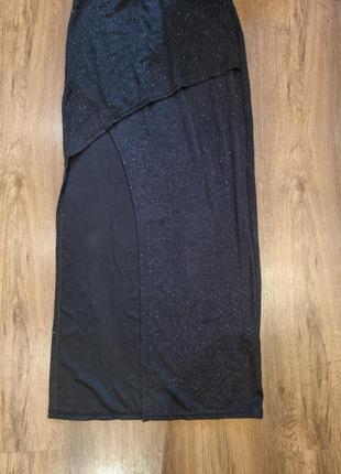 Чорна юбка довга3 фото