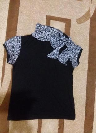 Офисная блузка-футболка от incity3 фото