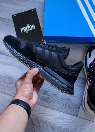 Кроссовки adidas zx 500 black3 фото