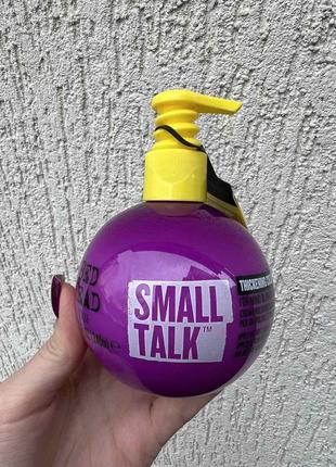 Крем для об'єму волосся tigi bed head small talk hair thickening cream