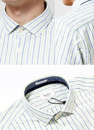 Рубашка pepe jeans nolan men's longsleeve shirt2 фото