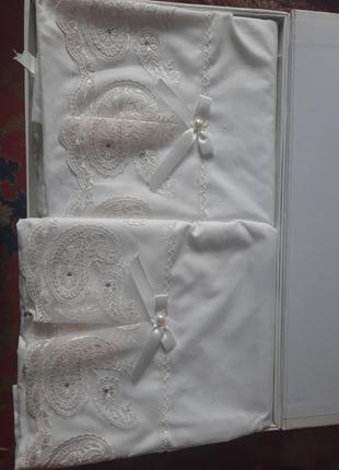 Постельное белье турецкое свадебное комплект2 фото