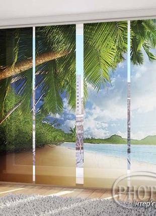 Японські фото штори "райський куточок" - будь-який розмір. читаємо опис!