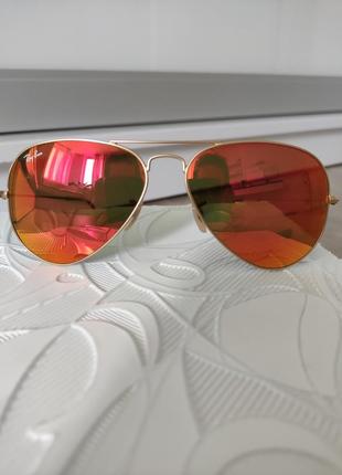 Солнцезащитные очки сонцезахисні окуляри ray ban aviator rb3025 112/69