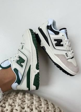 Стильные кроссовки женские ню баланс new balance белые кожаные/кожа мужские летние (на лето 2023-2024)