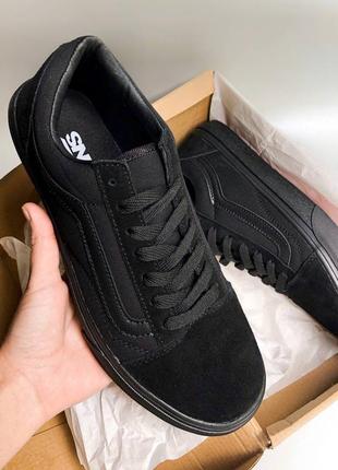 Кеди vans old school black