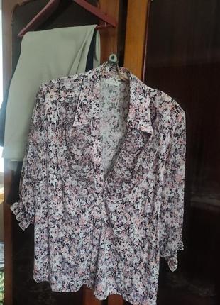 Блузка большого размера1 фото