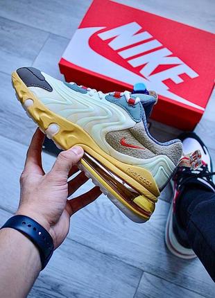 Кроссовки nike air max react travis scott6 фото