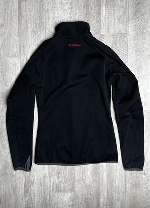 Ветровка mammut, размер s, оригинал, треккинговая, softshell, чёрная, спортивная, весенняя2 фото