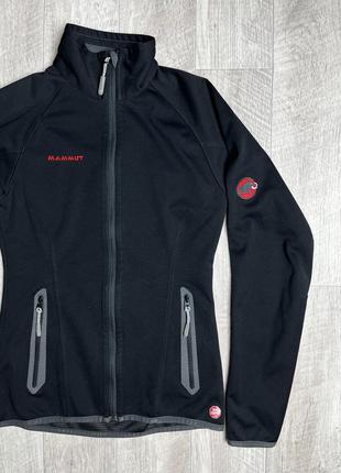 Ветровка mammut, размер s, оригинал, треккинговая, softshell, чёрная, спортивная, весенняя4 фото