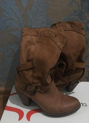 Супер чоботи італія. шкіряні чоботи італія. козаки італія
