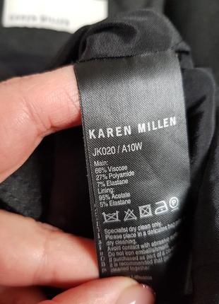 Стильный трикотажный жакет косуха от премиум бренда karen millen9 фото