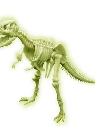 Світний скелет тиранозавра (набір для збирання) 4m (00-03420)2 фото