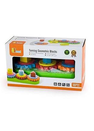 Іграшка viga toys "шестерінки" (59611)2 фото