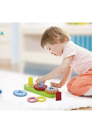 Іграшка viga toys "шестерінки" (59611)3 фото