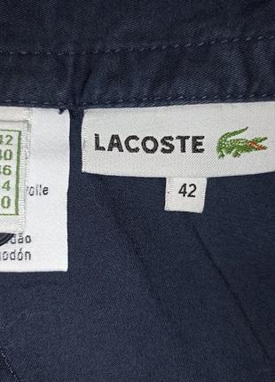 Lacoste 🐊 шорты с защипами высокая посадка6 фото