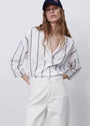 Оверсайз тренд сорочка zara 🔥 размер m и l