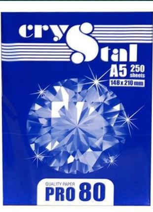 Папір офісний а5 crystal1 фото