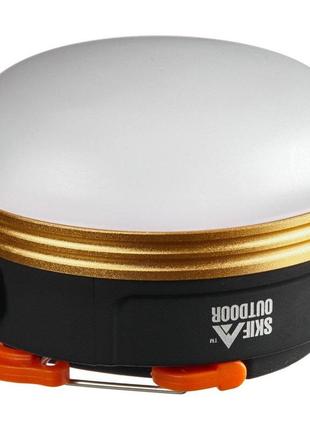 Ліхтамін кемпінгового skif outdoor light drop black/orange