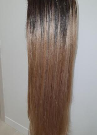 Ексклюзивна перука 95 см lace front wig2 фото