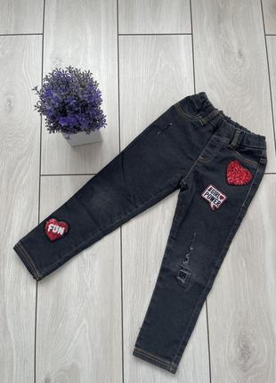 Джинсы, штаны 4-5 р. chicco, primark и h&amp;m2 фото
