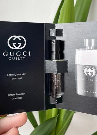 Туалетна вода gucci guilty pour homme2 фото