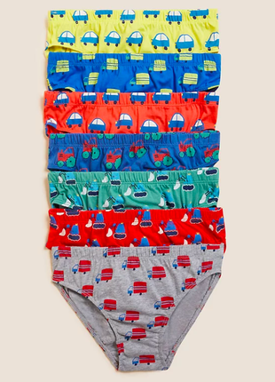 Трусы трусики marks&spencer англия 8-9 лет 128-134 см набор из 7 шт m&s