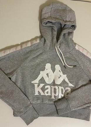 Укороченное худи kappa